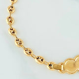Bracelet Baby Gc Cloud Plate 1.55 g / 5 in / 3.3 mm Yellow Gold 18K