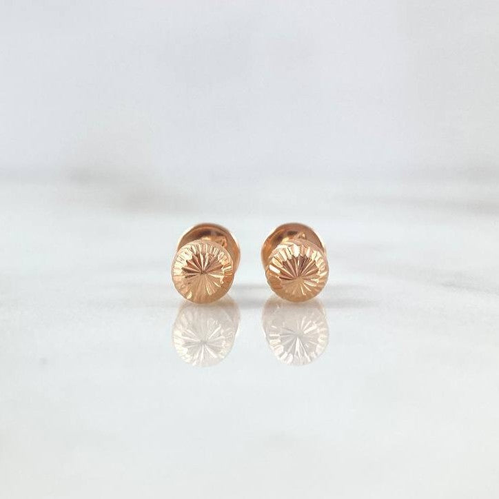 Topos Bola Diamantada 0.6g / in / 5mm Oro Rosa 18K