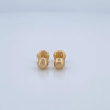 Topos Bola 0.55 g / in / 5 mm Oro Amarillo 18K
