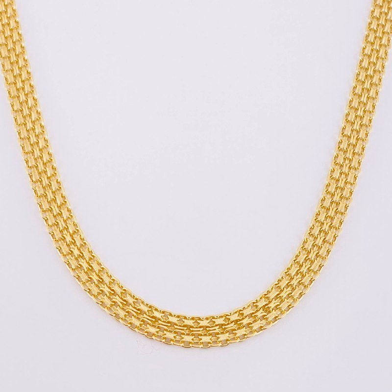 Cadena China 5.55g / 18 in / 4.3mm Oro Amarillo 18K