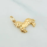 Dije Caballo 0.55 g / 3/4 in Oro Amarillo 18K