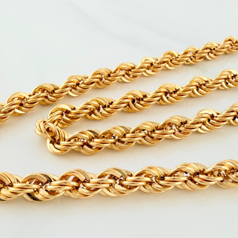 Cadena Lazo 14.15 g / 23 1/2 in / 4.15 mm Oro Amarillo 18K