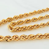 Cadena Lazo 14.15 g / 23 1/2 in / 4.15 mm Oro Amarillo 18K