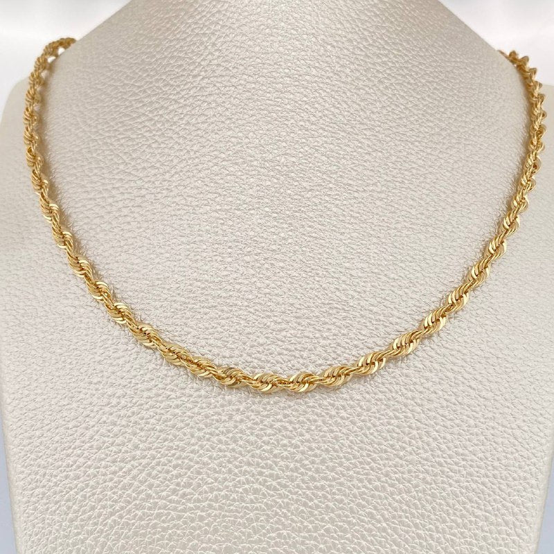 Cadena Lazo 6.3gr / 20 1/4 in / Oro Amarillo +3 14K Italy &