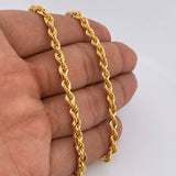 Rope Chain 10.3gr / 60cm / +3 18K Gold &