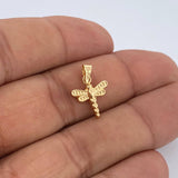 Dragonfly Pendant 0.5gr / 0.8in / 18K Gold