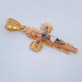 Miraculous Pendant From Buga 4.3gr / 1 1/2 in / Three 18K Gold $