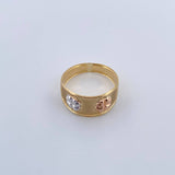Anillo Treboles 1.7gr / T7 / Oro 18K &