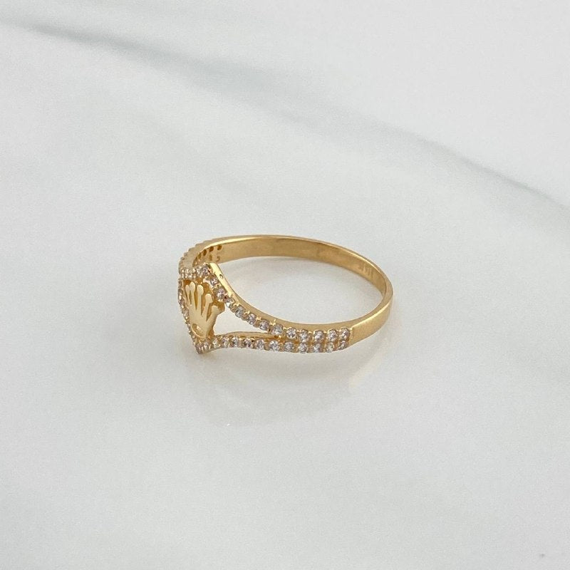 Crown Ring 1.75 g / T7 18K Yellow Gold