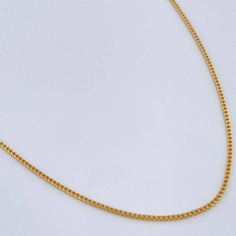 Cadena Franco Especial 4gr / 23 3/4 in / Oro Amarillo +3 18K %