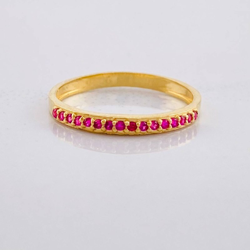 Channel Ring 1.25g / T5 1/4 Yellow Gold 18K