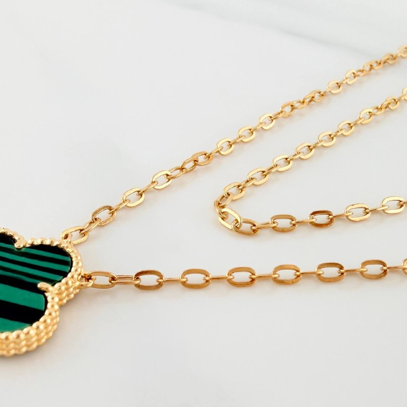 Classic Link Chain Clover 4.7 g / 19 3/4 in / 1.7 mm Yellow Gold 18K
