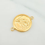 Herraje San Miguel Arcangel 1.35 g / 1 in Oro Amarillo 18K