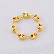 Anillo GC Diamantada 0.75g / T3 3/4 Oro Amarillo 18K