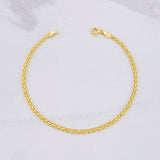 Pulso Chino 1.45g / 7 1/2 in / 2.554mm Oro Amarillo 18K