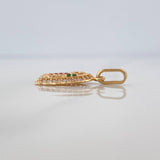 Dije Virgen De Guadalupe 1.3 g / 1/2 in Oro Amarillo 18K