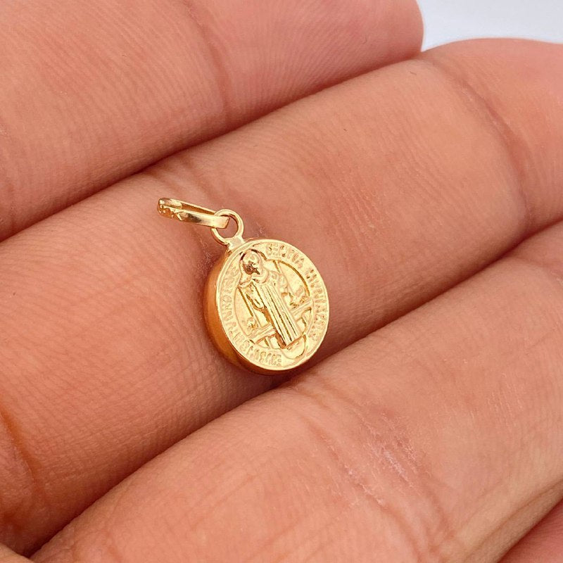 Pendant San Benito 0.5gr / 1.7cm / 18K Yellow Gold &
