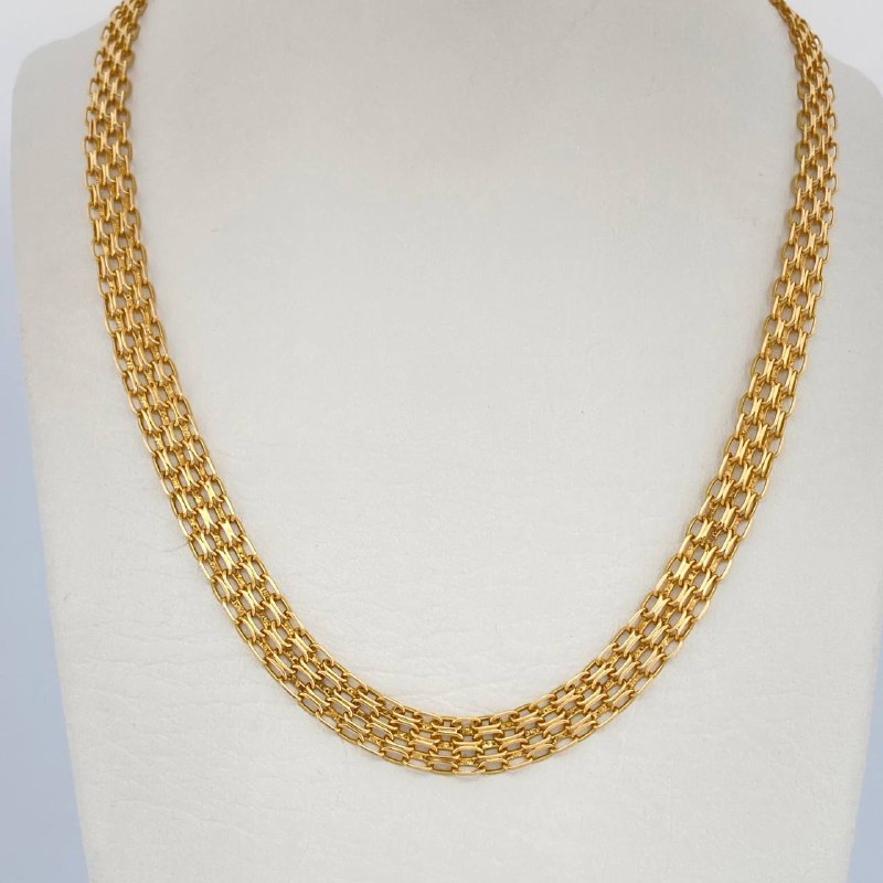 Bismark Chain 15.35gr / 60cm / Yellow Gold +1 18K $