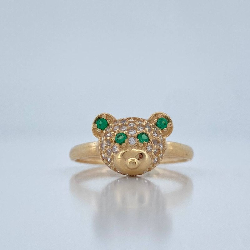 Anillo Oso 2.15gr / T6 / Oro Amarillo 18K %