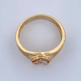 Anillo Herradura Caballo 6.85gr / T11 1/4 / Tres Oros 18K &