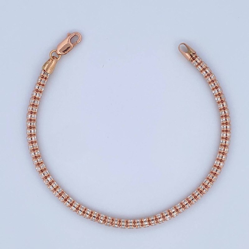 Pulso Ice 7.45gr / 19.2cm / +4 Oro 18K &