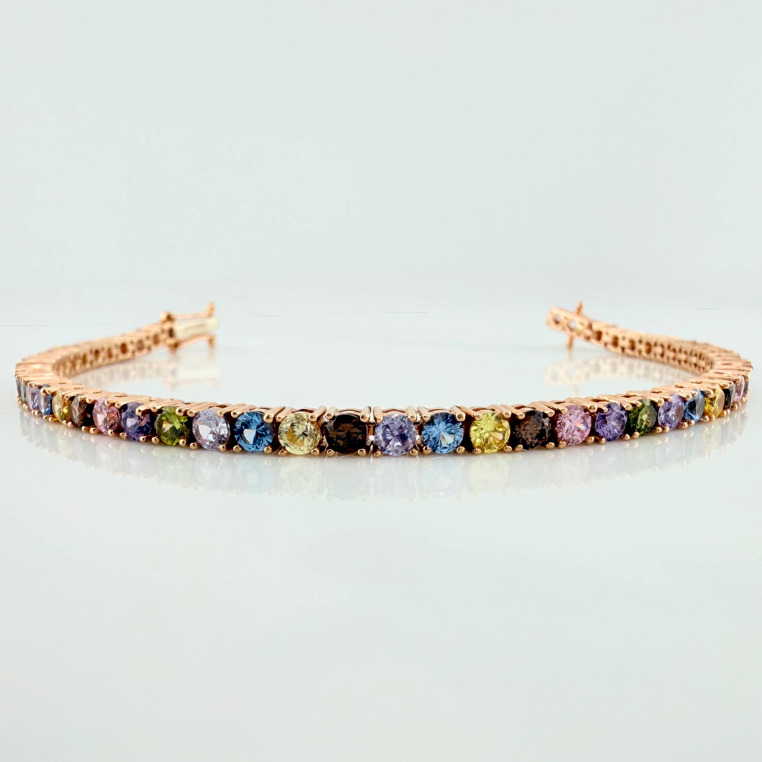 Tennis Bracelet 13.35 g / 7 in / 3.2 mm 18K Rose Gold