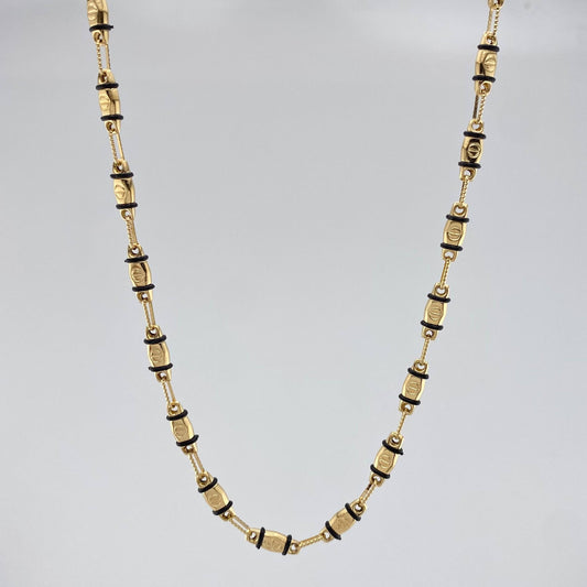 Cadena Rustica Tornillo 12.05 g / 23 3/4 in / 3.95 mm Oro Amarillo 18K