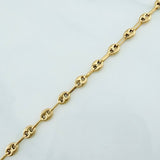 Anklet Gc 4.9 g / 11 1/4 in / 4 mm Yellow Gold 18K