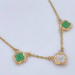 Clover Chain Classic Link 3.5gr / 17 3/4 in / 18K Gold