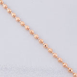 Cadena Militar 14.2g / 24 in / 2.9mm Oro Rosa 18K