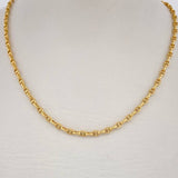 Marine Chain 4.9gr / 23.6in / 18K Gold +3