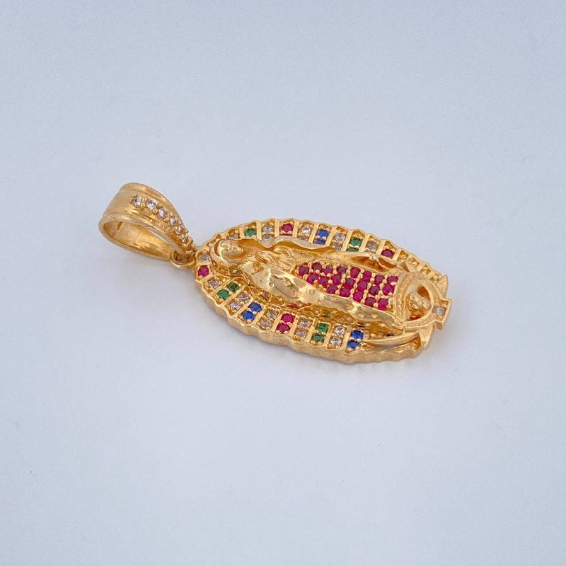 Dije Virgen Guadalupe 5.25gr / 3.5cm / Oro Amarillo 18K $