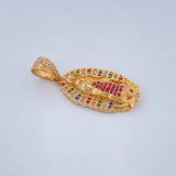 Dije Virgen Guadalupe 5.25gr / 3.5cm / Oro Amarillo 18K $