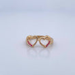 Anillo Corazones Juntos 2.5gr / T7 / Oro 18K &