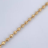 Military Bracelet 6.35gr / 21cm / 18K Yellow Gold &