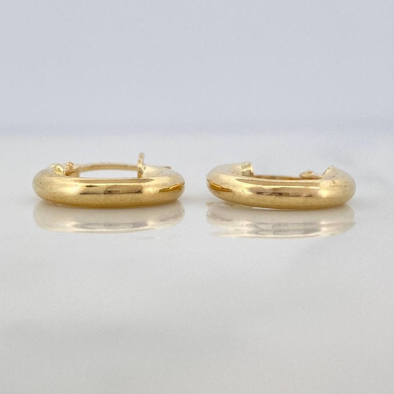 Candongas Boni 1.35 g / 1/2 in Oro Amarillo 18K