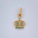 Pendant Crown 0.75gr / 0.8in / 18K Gold +0$