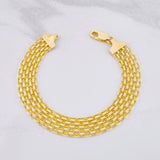 Bismark Bracelet 12.15g / 7 3/4 in / 11.8mm Yellow Gold 18K
