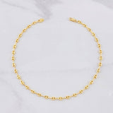 Tobillera GC 2.6g / 9 3/4 in / 3.2mm Oro Amarillo 18K