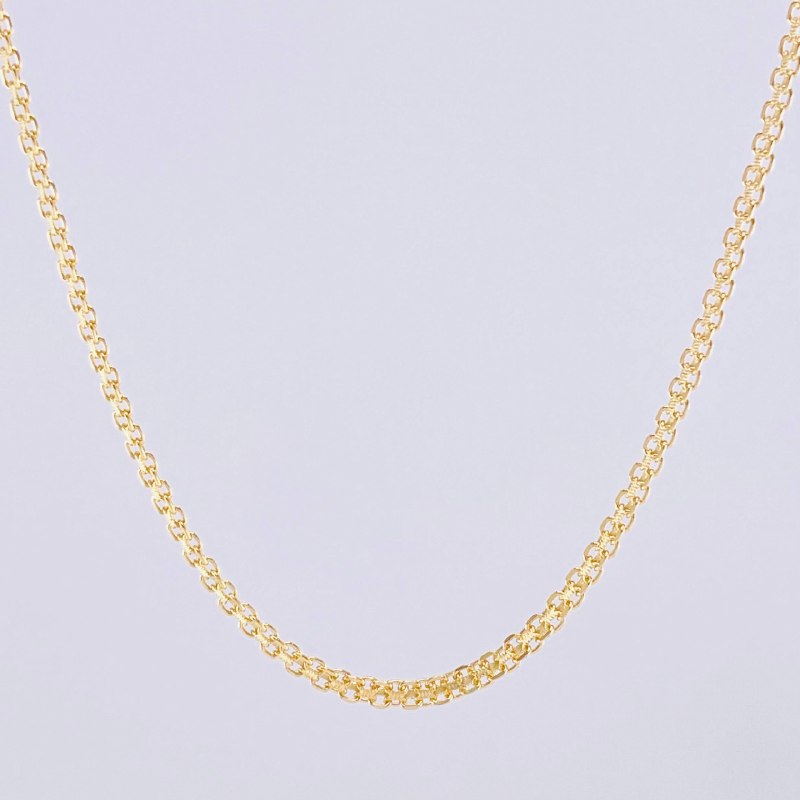 Cadena China 2.75g / 45cm / 2.2mm Oro Amarillo 18K
