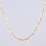 Cadena China 3g / 20 in / 2.2mm Oro Amarillo 18K