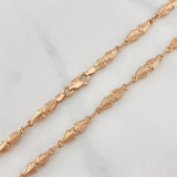 Cadena Rustica Dubai 15.3 g / 27 in / 4.15 mm Oro Rosa 18K