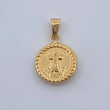 Divine Child Pendant 0.7gr / 3/4 in / 18K Gold
