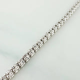 Pulso Ice 7.6 g / 8 1/2 in / 3 mm Oro Blanco 18K