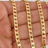 Panzer Chain 28.1 g / 26 1/4 in / 4 mm Yellow Gold 18K