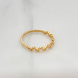 Leaf Ring 1.25 g / T6 3/4 Yellow Gold 18K