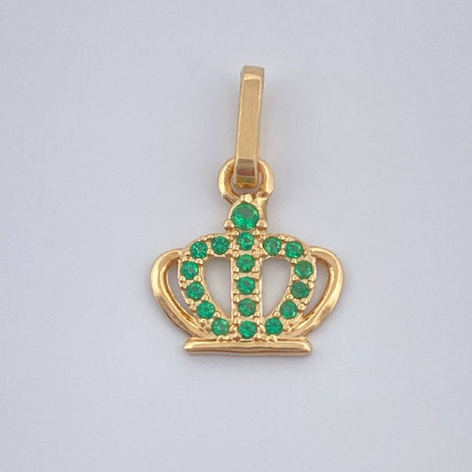 Pendant Crown 0.6gr / 3/4 in / 18K Gold