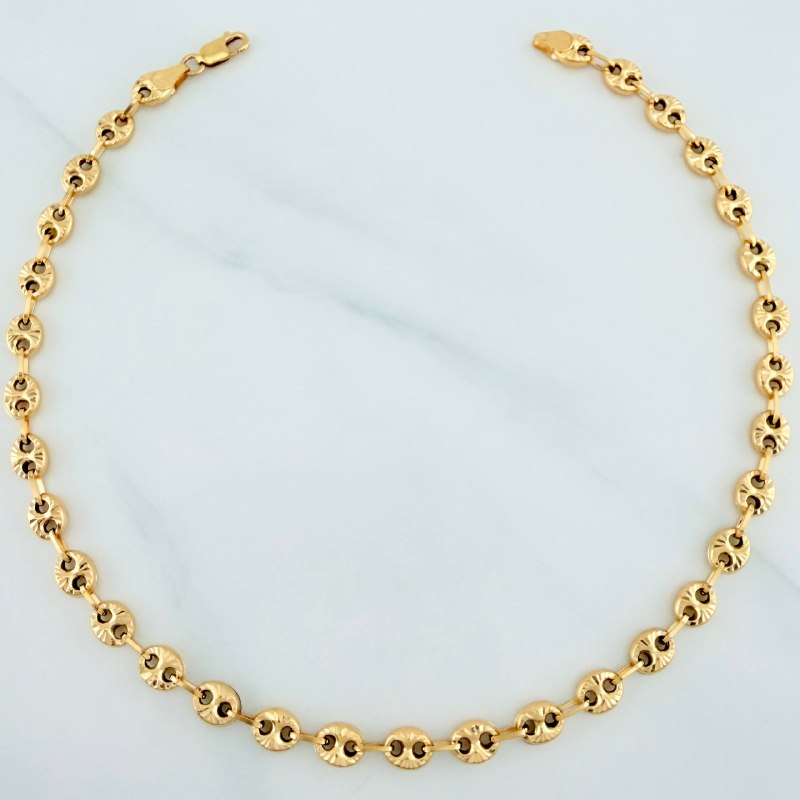 Anklet Gc 4.8 g / 10 3/4 in / 4.15 mm 18K Yellow Gold
