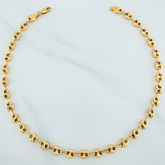 Anklet Gc 4.8 g / 10 3/4 in / 4.15 mm 18K Yellow Gold