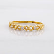 Anillo Infinito Intercalado 0.95g / T5 1/4 Oro Amarillo 18K